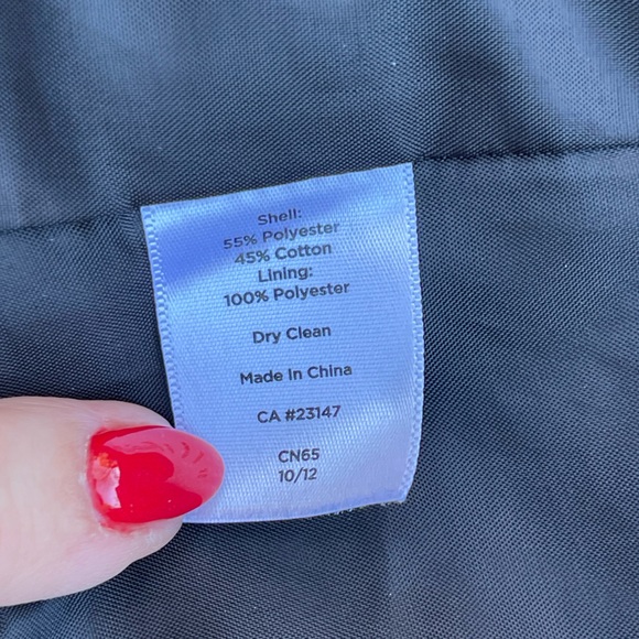 🖤NWOT Talbots size 12 black/white blazer. Stunning jacket. A closet staple! - Picture 11 of 11